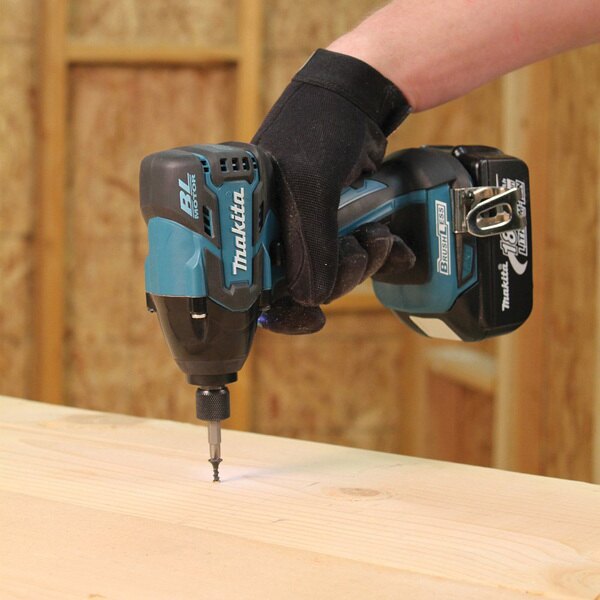 Makita XT257TB 18V LXT Lithium-Ion Brushless Impact Driver and Hammer Driver Drill Combo Kit, (5.0Ah), (New) - ToolSteal.com