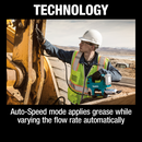 Makita XPG01Z-R 18V LXT Lithium‑Ion Cordless Grease Gun, Tool Only, Reconditioned