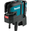 Makita SK106DNAX 12V Max CXT Lithium‑Ion Cordless Self‑Leveling Cross‑Line/4‑Point Red Beam Laser Kit 2.0Ah, New