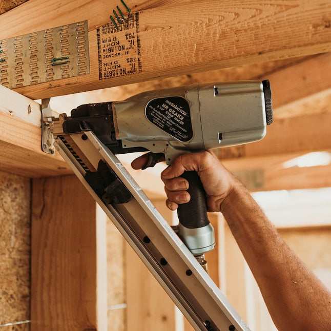 Metabo HPT NR65AK2M-R 36 Degree 2-1/2 in. Strap-Tite Metal Connector Nailer, Reconditioned