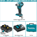 Makita XDT16T-R 18V LXT® Lithium‑Ion Brushless Cordless Quick‑Shift Mode™ 4‑Speed Impact Driver Kit (5.0Ah), (Reconditioned) - ToolSteal.com