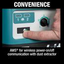 Makita XCV25ZUX-R 36V 18V X2 LXT Brushless 4 Gallon HEPA Filter Dry Dust Extractor/Vacuum, AWS, Tool Only, Reconditioned