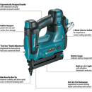Makita XNB01Z-R 18V LXT Lithium‑Ion Cordless 2 in. Brad Nailer, 18 Ga., Tool Only (Reconditioned)