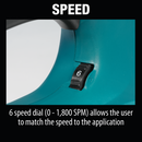 Makita XHU04Z 36V 18V X2 LXT 25‑1/2 in. Hedge Trimmer, Tool Only, New