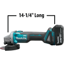 Makita XAG04T 18V LXT Lithium‑Ion Brushless Cordless 4‑1/2 in. / 5 in. Cut‑Off/Angle Grinder Kit 5.0Ah, New