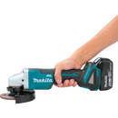 Makita XAG11T 18V LXT Lithium‑Ion Brushless Cordless 4‑1/2 in. / 5 in. Paddle Switch Cut‑Off/Angle Grinder Kit, with Electric Brake 5.0Ah, New