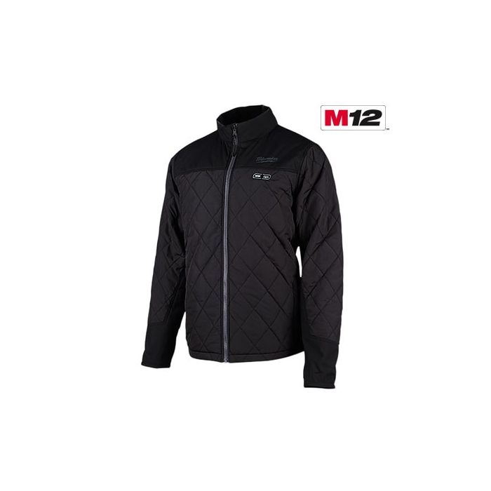 Milwaukee 203B-21L M12 Heated AXIS Jacket Kit Black - Large, New