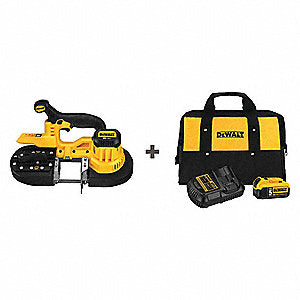 DeWALT DCS371P1 20-Volt MAX Lithium-Ion Cordless Band Saw Kit, (5Ah), (New) - ToolSteal.com