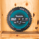 Makita B-62103 10" 45T Carbide‑Tipped Max Efficiency Miter Saw Blade (New) - ToolSteal.com