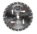 CMT K02407-X03 Contractor 7-1/4 in. x 24-Tooth General Purpose Circular Saw Blade - 3 Pack, New
