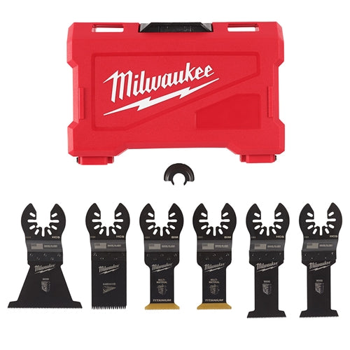 Milwaukee 49-10-9111 6 Pc. Open-Lok Multi-Tool General Purpose Blade Kit, New