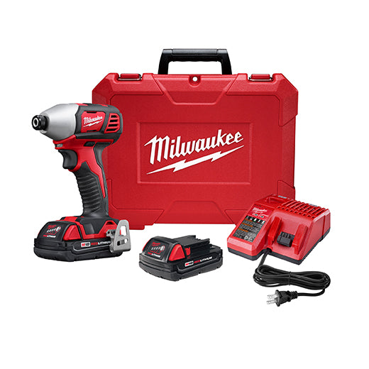 Milwaukee 2657-22CT M18™ 2-Speed 1/4" Hex Impact Driver Kit, (New) - ToolSteal.com