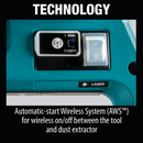 Makita XSL04ZU-R 36V 18V X2 LXT Brushless 10 in. Dual‑Bevel Sliding Compound Miter Saw, AWS and Laser, Tool Only, Reconditioned