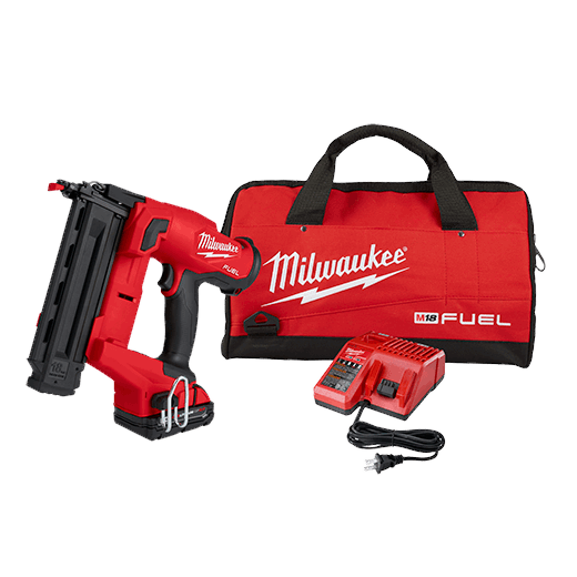 Milwaukee 2746-21CT M18 FUEL 18 Gauge Brad Nailer Kit, New