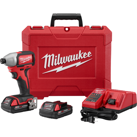 Milwaukee 2750-22CT M18™ 1/4" Hex Brushless Impact Driver Kit, (New) - ToolSteal.com