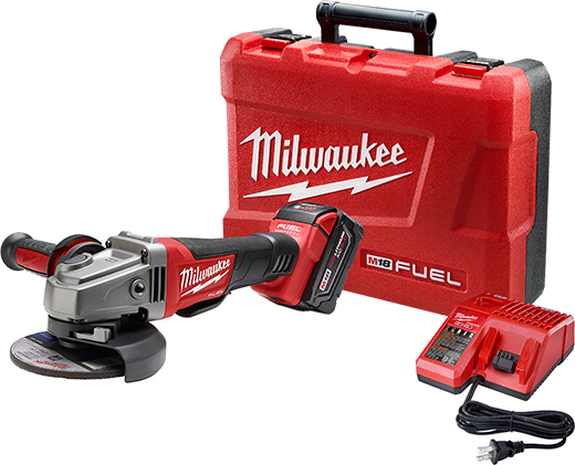 Milwaukee 2780-21 M18 FUEL 4-1/2 in. / 5 in. Grinder, Paddle Switch No-Lock Kit New