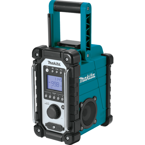 Makita XRM05-R 18V LXT Lithium‑Ion Cordless Job Site Radio, Tool Only, Reconditioned