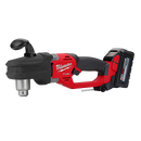 Milwaukee 2807-22 M18 Fuel Hole Hawg 1/2 in. Right Angle Drill Kit, 6.0 Ah New