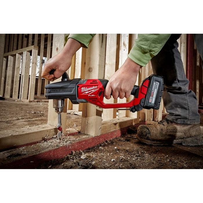 Milwaukee 2808-22 M18 Fuel Hole Hawg Right Angle Drill W/Quik-Lok, New
