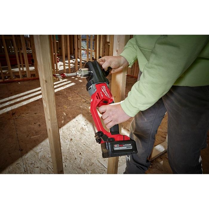 Milwaukee 2808-22 M18 Fuel Hole Hawg Right Angle Drill W/Quik-Lok, New