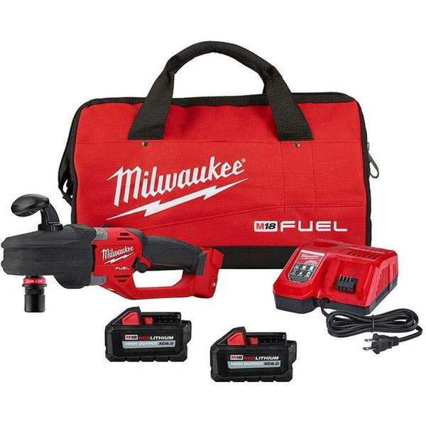 Milwaukee 2808-22 M18 Fuel Hole Hawg Right Angle Drill W/Quik-Lok, New