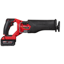 Milwaukee 2821-22 M18 FUEL Sawzall Reciprocating Saw - 2 Battery XC5.0 Kit New