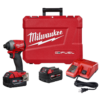 Milwaukee 2853-22 M18 FUEL™ 1/4" Hex Impact Driver Kit, (New) - ToolSteal.com