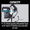 Makita 5377MG-R 7‑1/4" Magnesium Hypoid Saw, (Reconditioned) - ToolSteal.com