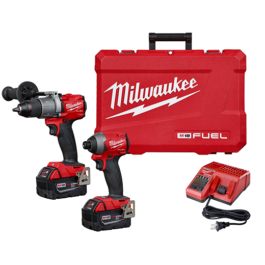 Milwaukee 2997-22 M18 FUEL™ Hammer Drill/Impact 2-Tool Combo Kit, (New) - ToolSteal.com