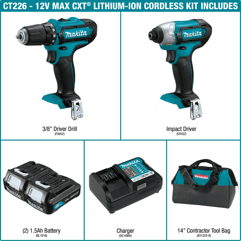 Makita ct226 best sale