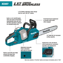Makita XCU07PT 36V 18V X2 LXT Brushless 14 in. Chain Saw Kit 5.0Ah, New