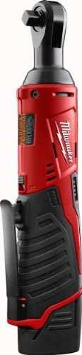 Milwaukee 2457-21 M12 Cordless 3/8 in. Lithium-Ion Ratchet Kit, New