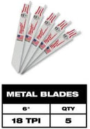 Milwaukee 49-22-1110 Sawzall General Purpose 10pc Blade Set, New