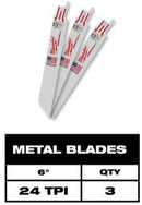 Milwaukee 49-22-1110 Sawzall General Purpose 10pc Blade Set, New