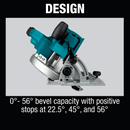 Makita XSH06PT 36V 18V X2 LXT Brushless 7‑1/4 in. Circular Saw Kit 5.0Ah, New