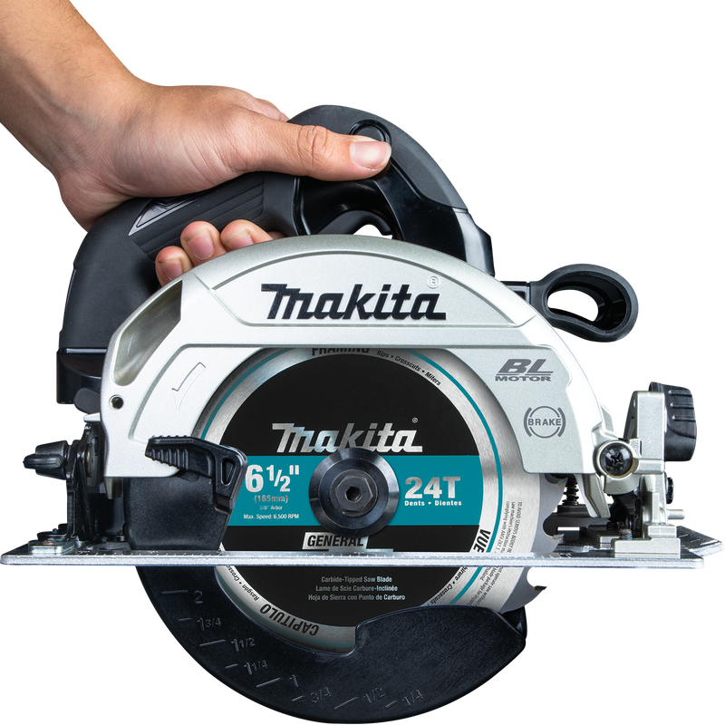 Makita XSH04ZB-R 18V LXT Li‑Ion Sub‑Compact Brushless Cordless 6‑1/2 in. Circular Saw, Tool Only, Reconditioned