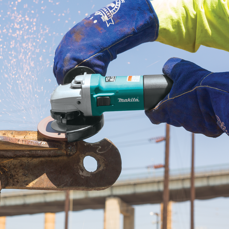 Makita 9564P-R 4‑1/2" SJS™ Paddle Switch Angle Grinder (Reconditioned) - ToolSteal.com