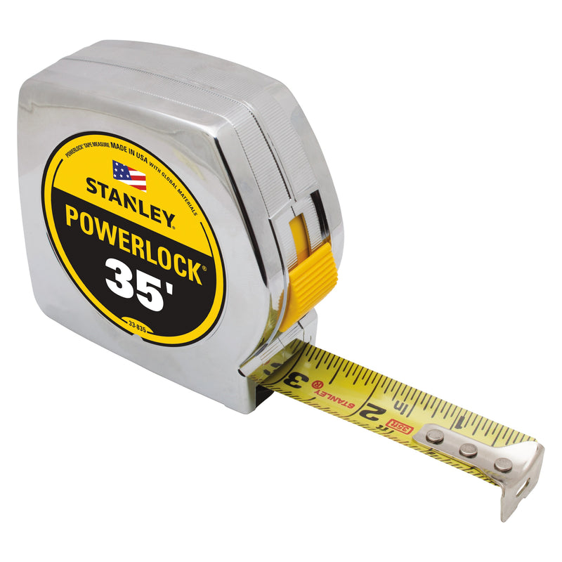 Stanley 33-835 35 ft. Powerlock Classic Tape Measure, New