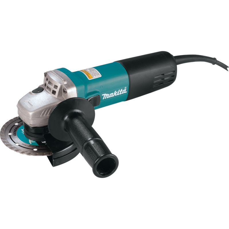 Makita 9557NB-R 4‑1/2" Angle Grinder with AC/DC Switch, (Reconditioned) - ToolSteal.com