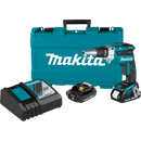 Makita XSF04R-R 18V LXT Lithium‑Ion Compact Brushless Cordless 2,500 RPM Drywall Screwdriver Kit 2.0Ah Reconditioned