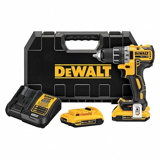 DeWALT DCD791D2-R 20V Max XR Li-ion Brushless Compact Drill / Driver Kit Reconditioned