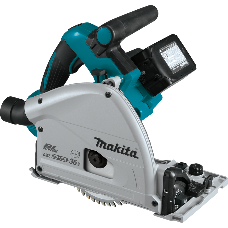 Makita XPS01PMJ 36V 18V X2 LXT Brushless 6‑1/2 in. Plunge Circular Saw Kit 4.0Ah, New