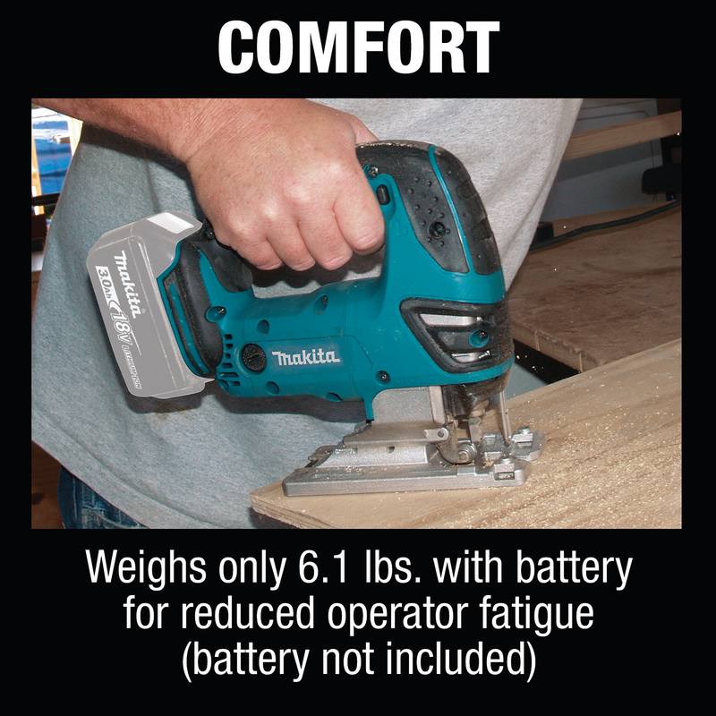 Makita XVJ03Z 18V LXT® Lithium‑Ion Cordless Jig Saw, [Tool Only], (New) - ToolSteal.com