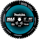 Makita B-66983 12" 60T Carbide‑Tipped Max Efficiency Miter Saw Blade (New) - ToolSteal.com