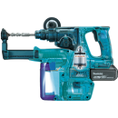 Makita XRH011TX-R 18V LXT Lithium‑Ion Brushless Cordless 1 in. Rotary Hammer Kit, accepts SDS‑PLUS bits, w/ HEPA Dust Extractor, 5.0Ah (Reconditioned)
