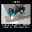 Makita XDT131-R 18V LXT Lithium‑Ion Brushless Cordless Impact Driver Kit 3.0Ah Reconditioned