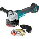 Makita XAG04Z 18V LXT® Lithium‑Ion Brushless Cordless 4‑1/2” / 5" Cut‑Off/Angle Grinder (Tool Only)(New) - ToolSteal.com