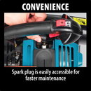 Makita BHX2500CA-R 24.5 cc MM4 4‑Stroke Engine Blower, Reconditioned