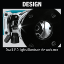 Makita XTR01Z-R 18V LXT Lithium‑Ion Brushless Cordless Compact Router, Tool Only, Reconditioned