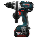 Bosch HDH183-01-RT 18V 4.0 Ah EC Cordless Li-Ion Brushless Brute Tough 1/2 in. Hammer Drill Driver Kit, Reconditioned